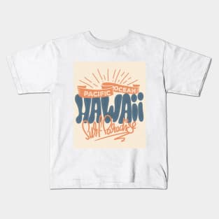 Hawaii Summer Beach 2021 Kids T-Shirt